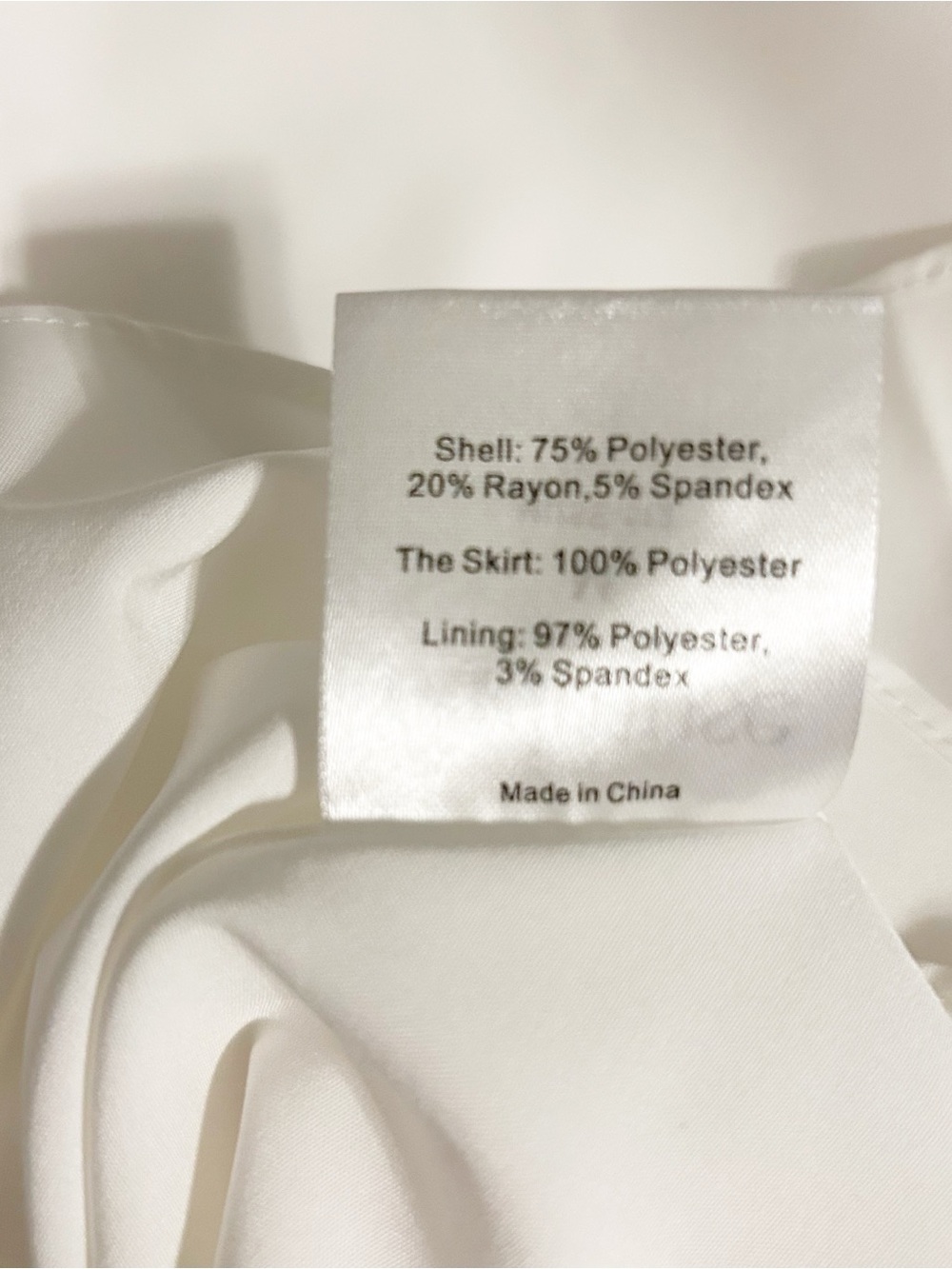 Odd Muse The Ultimate Muse White Mini Dress NWT M Bridal Bachelorette Classic - Picture 9 of 9